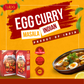 Luipa Egg Curry Masala, 100% Vegan, No MSG, No Preservatives, No Known Allergens 50g