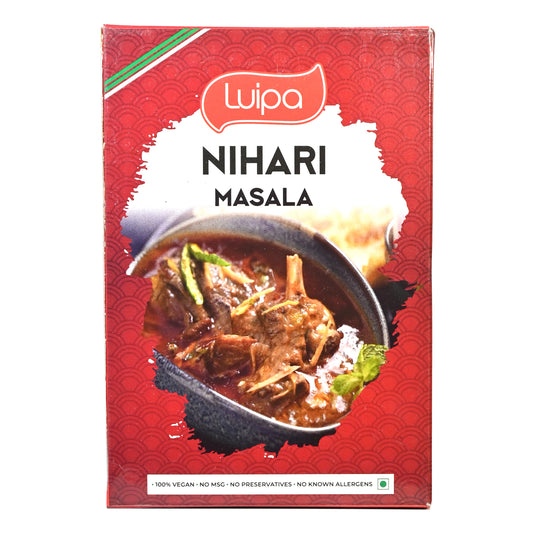 Luipa Nihari Masala, 100% Vegan, No MSG, No Preservatives, No Known Allergens 50g
